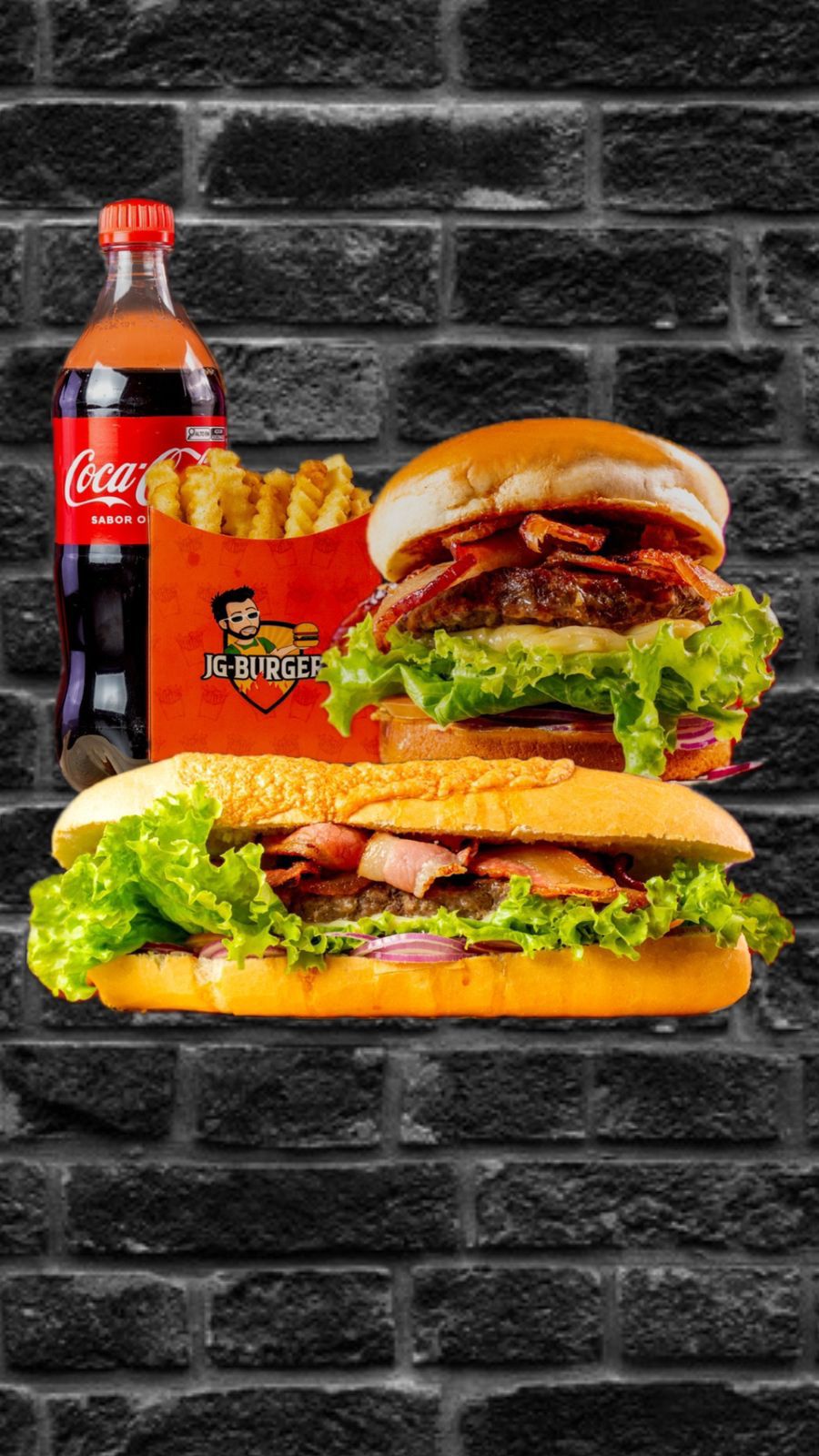 Prato JG Burguer